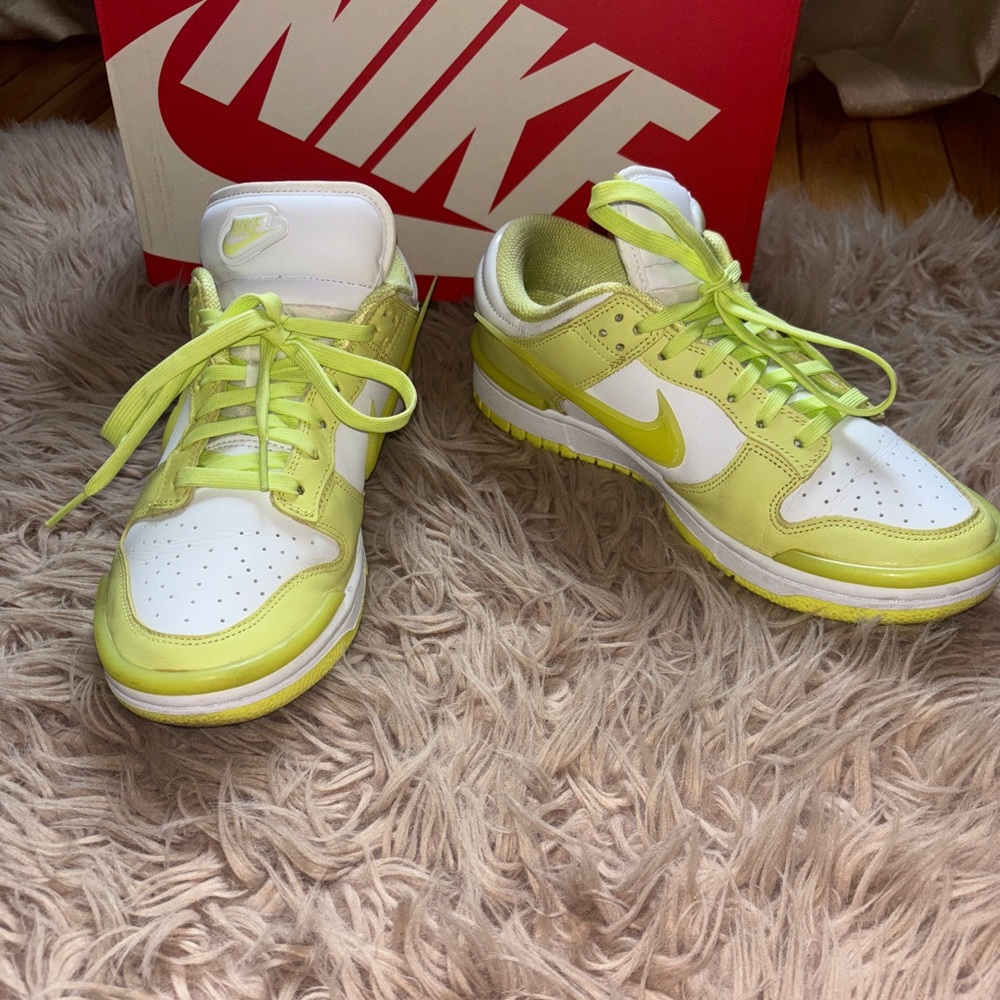 Nike Dunk Low Lemon Twist. Women: Size 9 / Men: 7.5